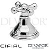 Cifial 32217ED.U Edwardian 3 4 Stop Valve Spare Parts